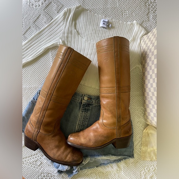 FRYE | Black Label Banana Campus Boots - Picture 2 of 9